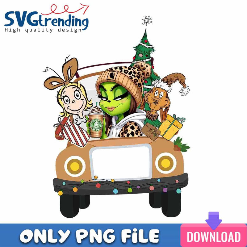 Bougie Grinch And Friends PNG Stanley Tumbler PNG Instant Download