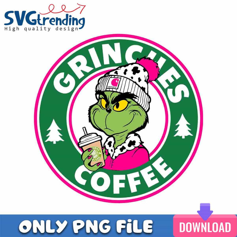 Grinch Trending Christmas PNG Bougie Grinch PNG Instant Download