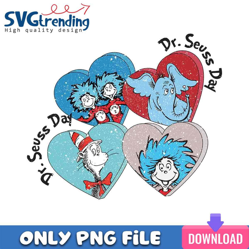 Dr. Seuss Day Little Thing PNG Dr. Seuss Day PNG Instant Download