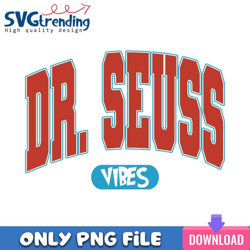 Dr. Seuss Vibes PNG Dr. Seuss Reading PNG Instant Download