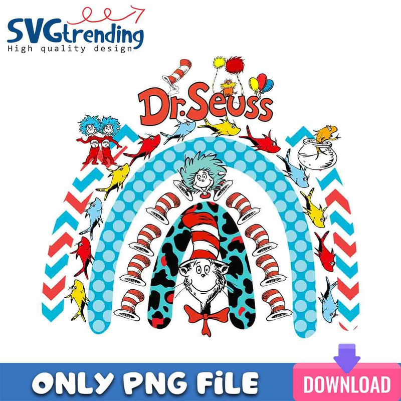 Funny Dr. Seuss PNG Dr. Seuss Characters PNG Instant Download