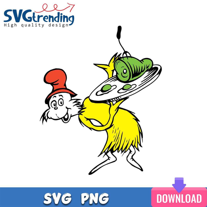 Green Eggs and Ham SVG Sam I Am SVG Files For Cricut Instant Download