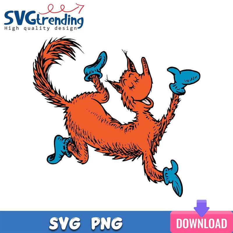 The Fox SVG Green Eggs and Ham SVG  Files For Cricut Instant Download