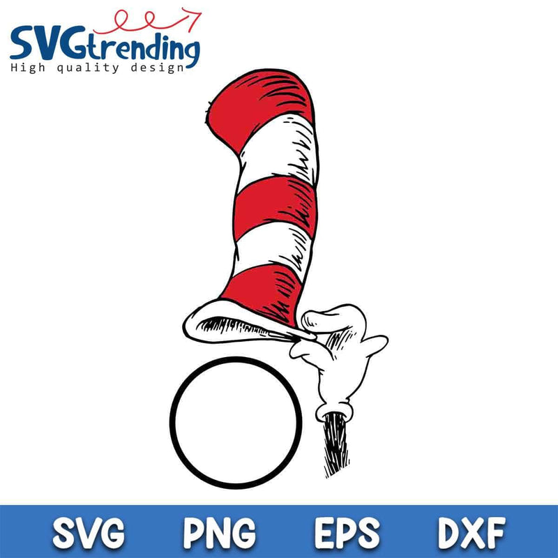 I Love The Hat SVG EPS DXF PNG Files For Cricut Instant Download