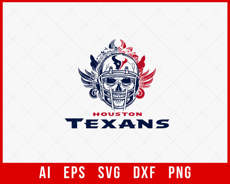 NFL Houston Texans Logo Clipart SVG Cut File for Cricut Digital Download