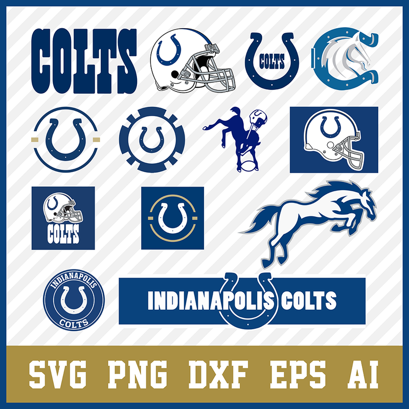 Indianapolis Colts Svg Bundle, Indianapolis Colts Svg, Indianapolis Colts Logo, Indianapolis Colts Clipart, Football SVG bundle, Svg File for cricut, Nfl Svg