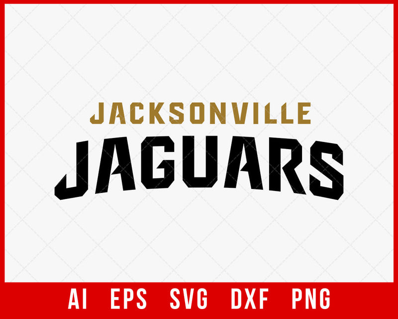 Jacksonville Jaguars Logo Clipart SVG File for Cricut Digital Download