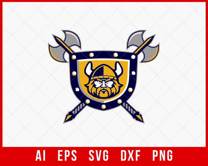 Minnesota Vikings SVG Logos Warrior Clipart NFL SVG Cut File for Cricut Digital Download