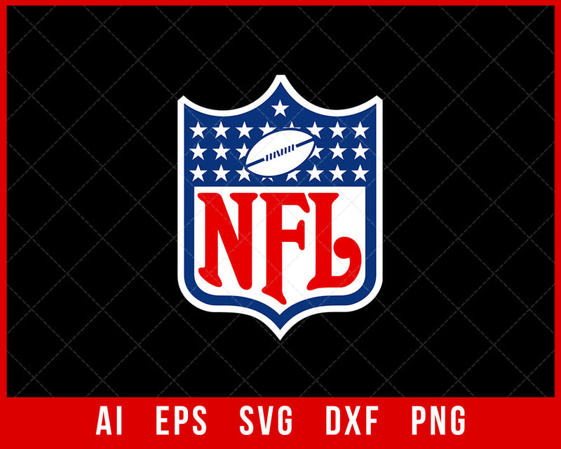 National Football League Logo NFL SVG Cut File for Cricut Digital Download