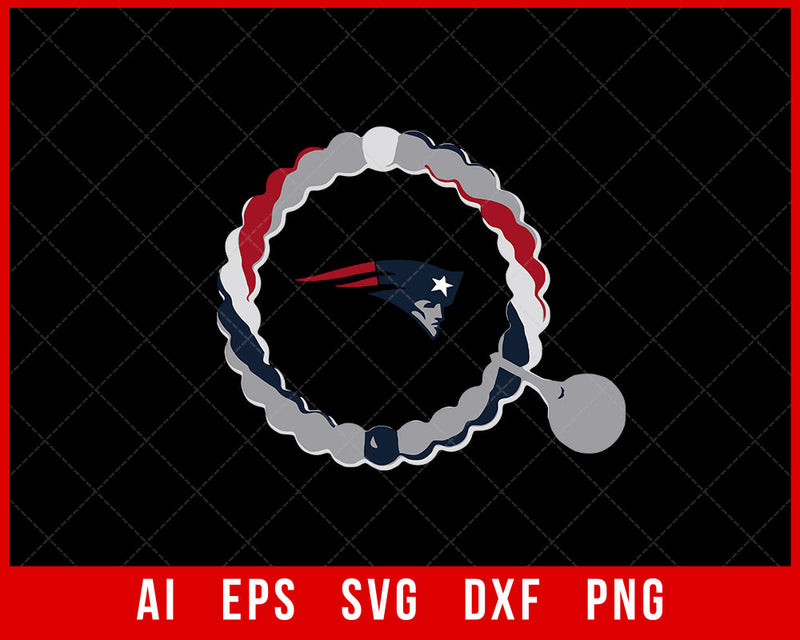 New England Patriots NFL Football SVG Cut File for Cricut Digital Download