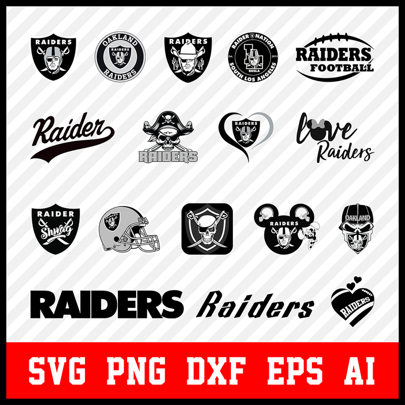 Las Vegas Raiders Svg Bundle, Raiders Svg, Las Vegas Raiders Logo, Raiders Clipart, Football SVG bundle, Svg File for cricut, NFL Svg