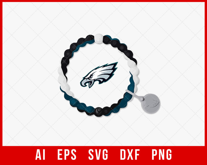 Eagles Clipart Sports Football Silhouette Cameo NFL SVG Cut File for Cricut Digital Download