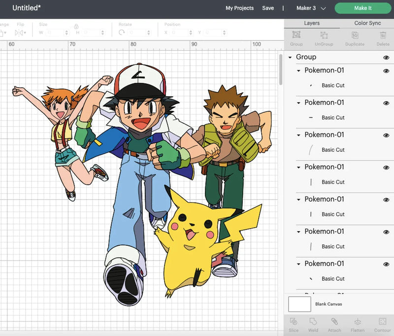 Pokemon SVG Files for Cricut and Silhouette, Pokemon Clipart & PNG Files