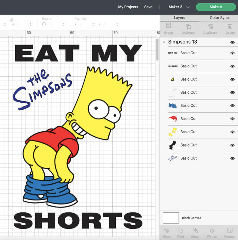 The Simpsons SVG Files for Cricut / Silhouette, The Simpsons Clipart & PNG Files