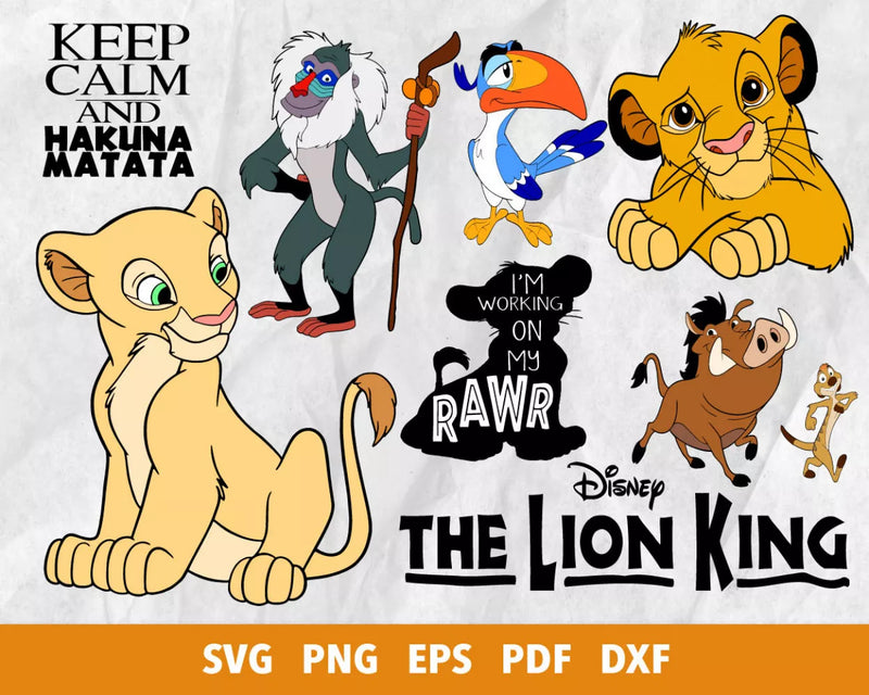 the lion king characters names